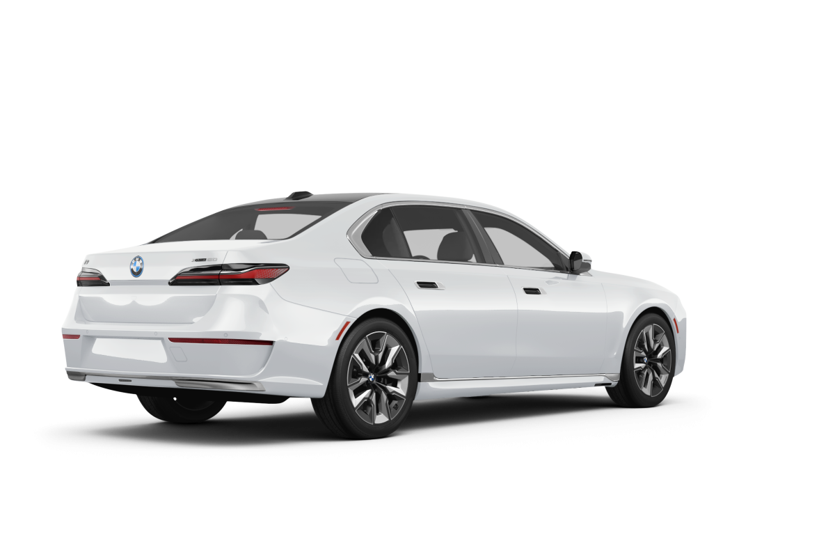 BMW i7 - Back view BMW i7 - Back view